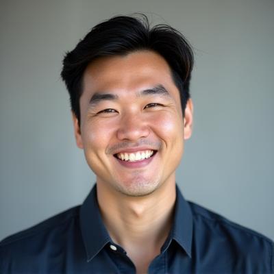 Portrait of David Kim, registered dietitian specializing in nutrition